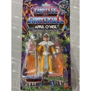Turtles of Grayskull Wave 4 April O'Neil TMNT Masters Of The Universe